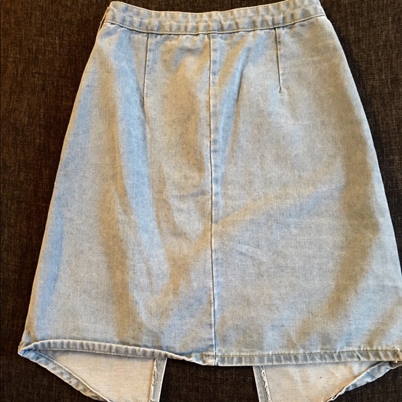 Vintage Denim Skirt - Picture 2 of 2